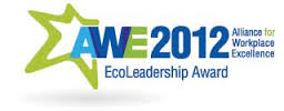2012 AWE Eco-Leadership award
