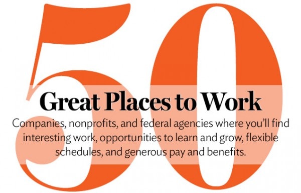50 Great places to work