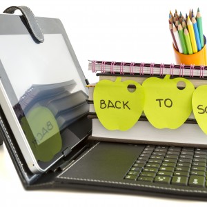 Back to school with digital tablet pc